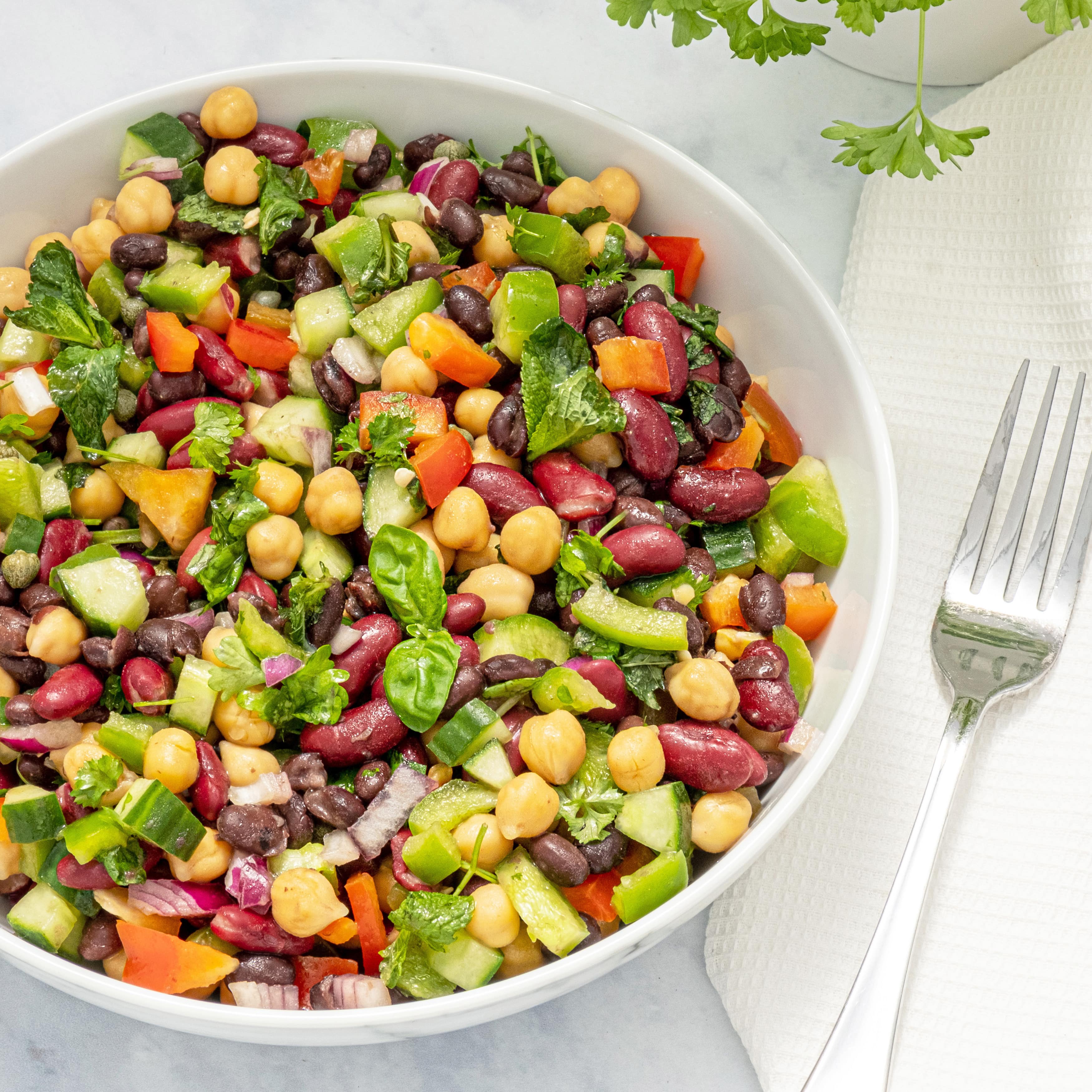 Easy 3 Bean Salad – Biona