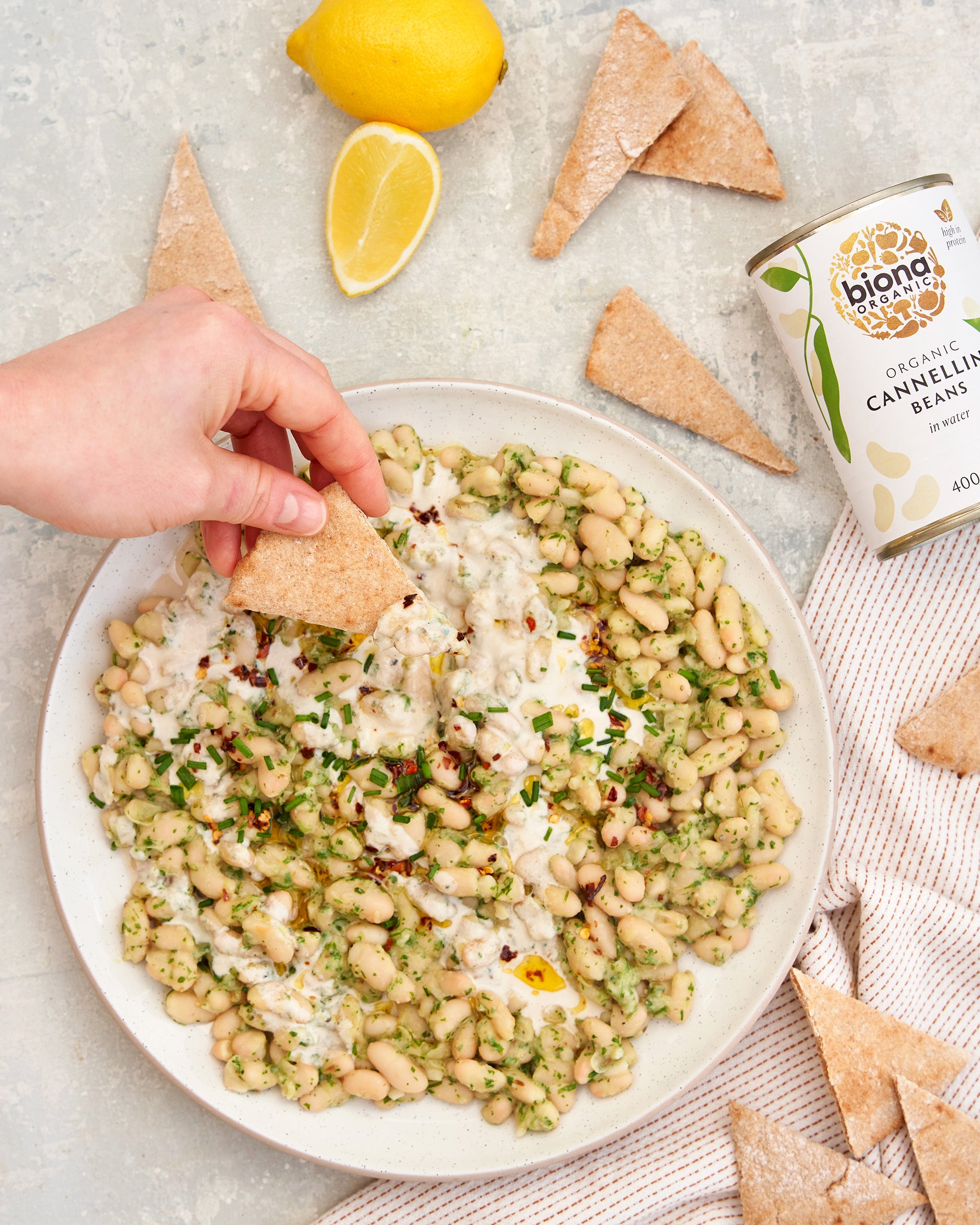 Ottolenghi Inspired Green Tahini and Cannellini Dip
  

    &ndash; Biona