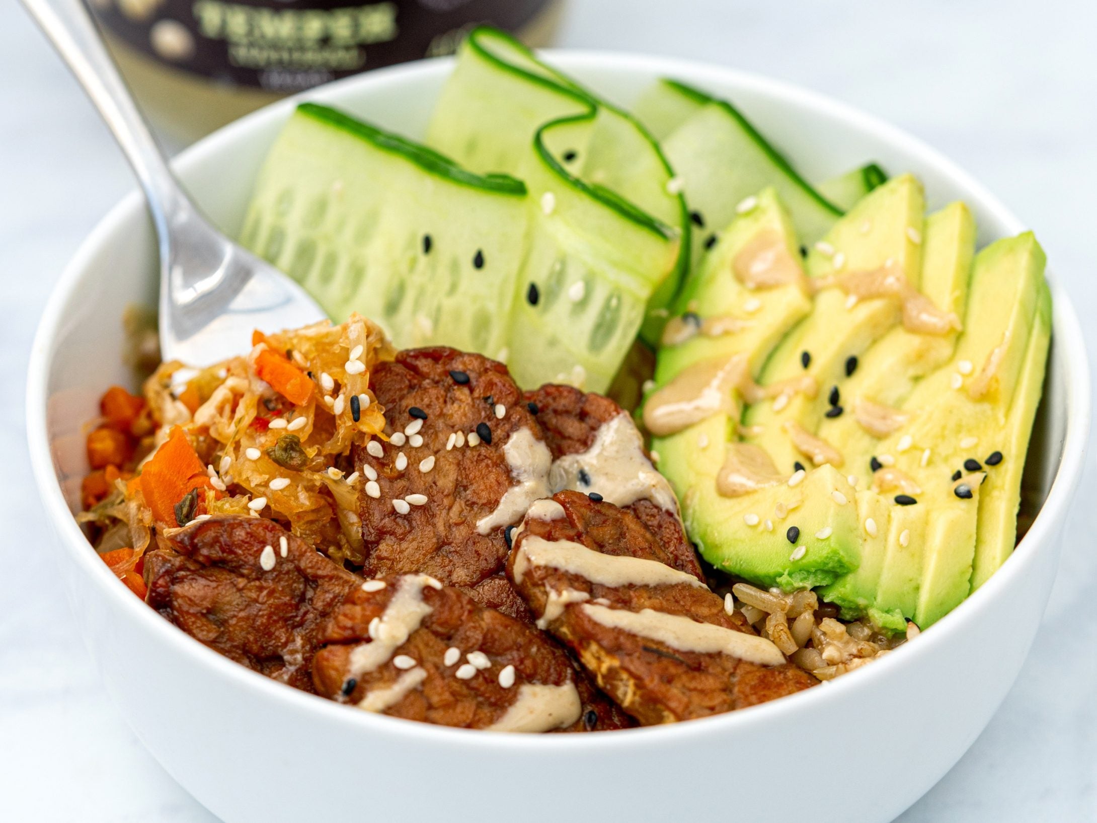 Tempeh and Kimchi Bliss Bowl Biona