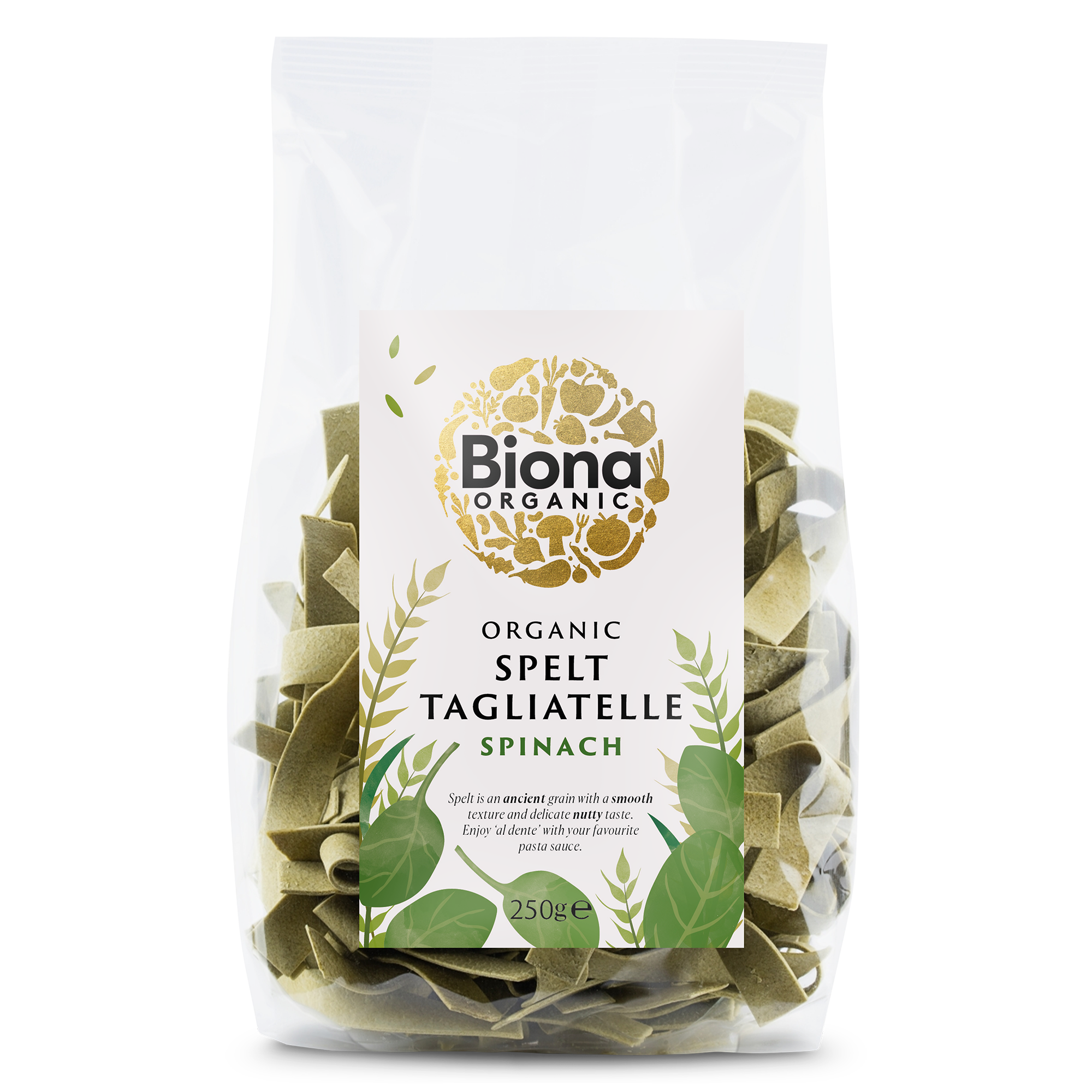 SPELT SPINACH TAGLIATELLE 250g
