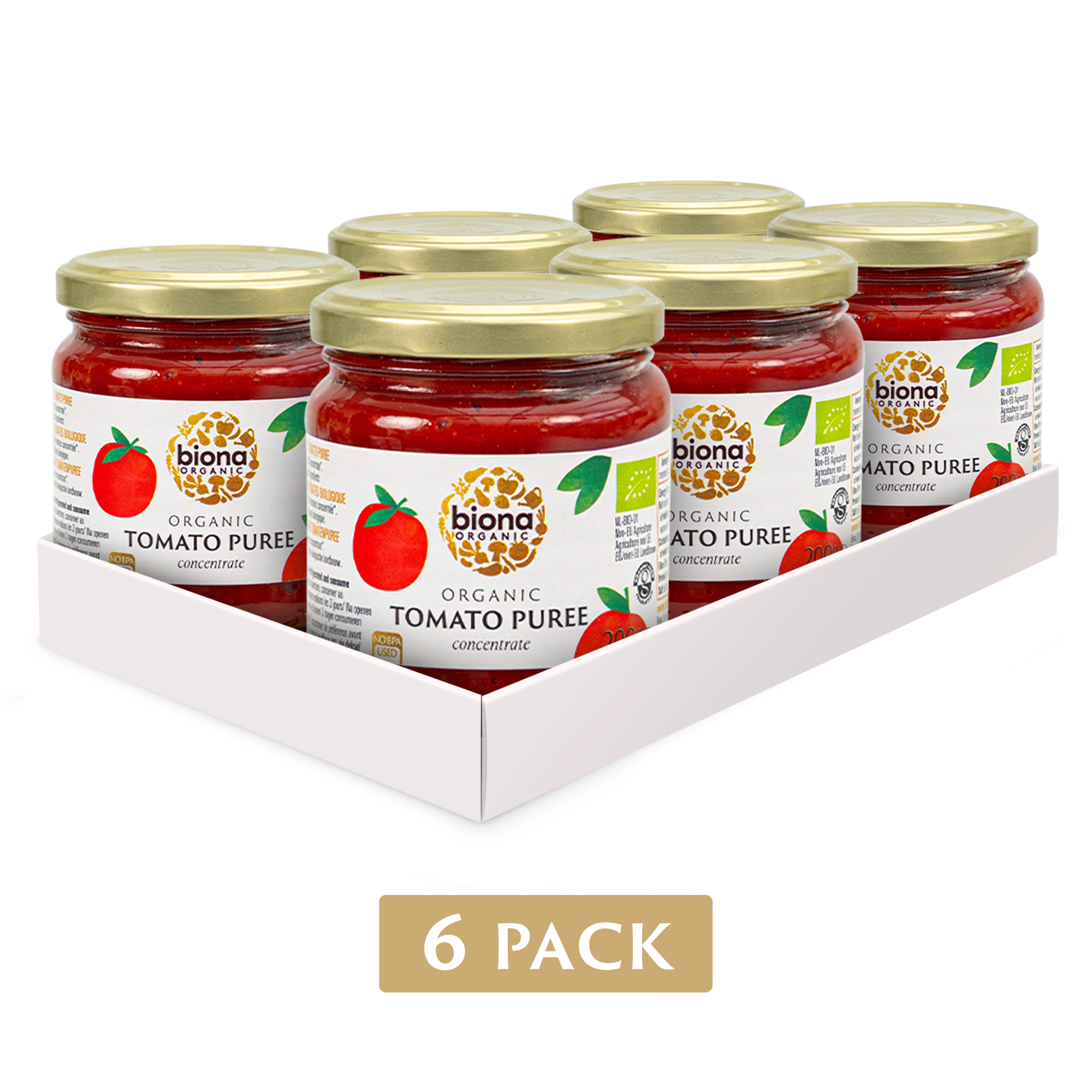 TOMATO PUREE - 6 PACK