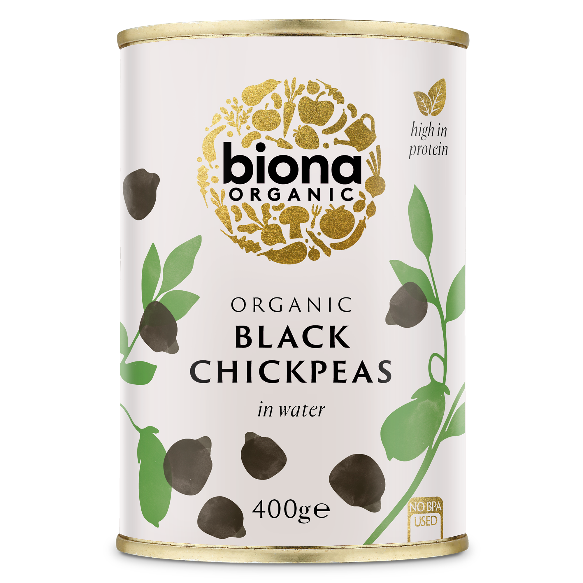 BLACK CHICKPEAS 400g