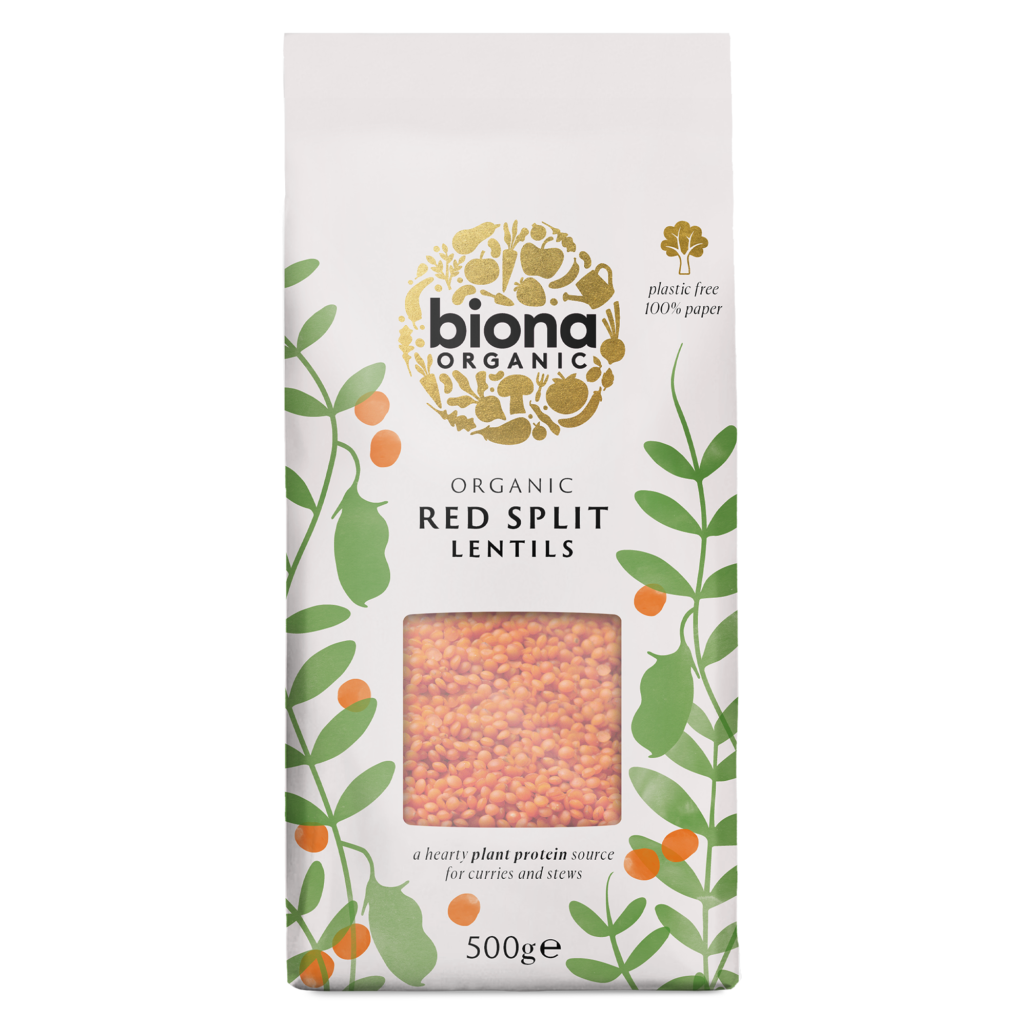 RED SPLIT LENTILS 500g