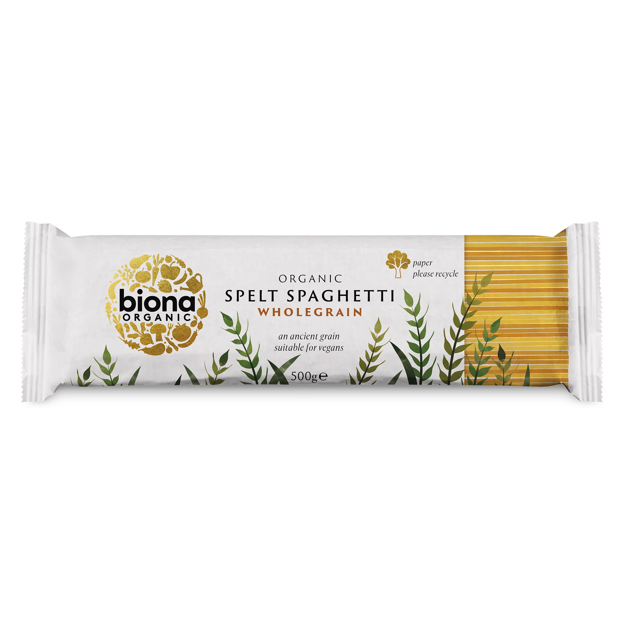 SPELT WHOLEGRAIN SPAGHETTI 500g