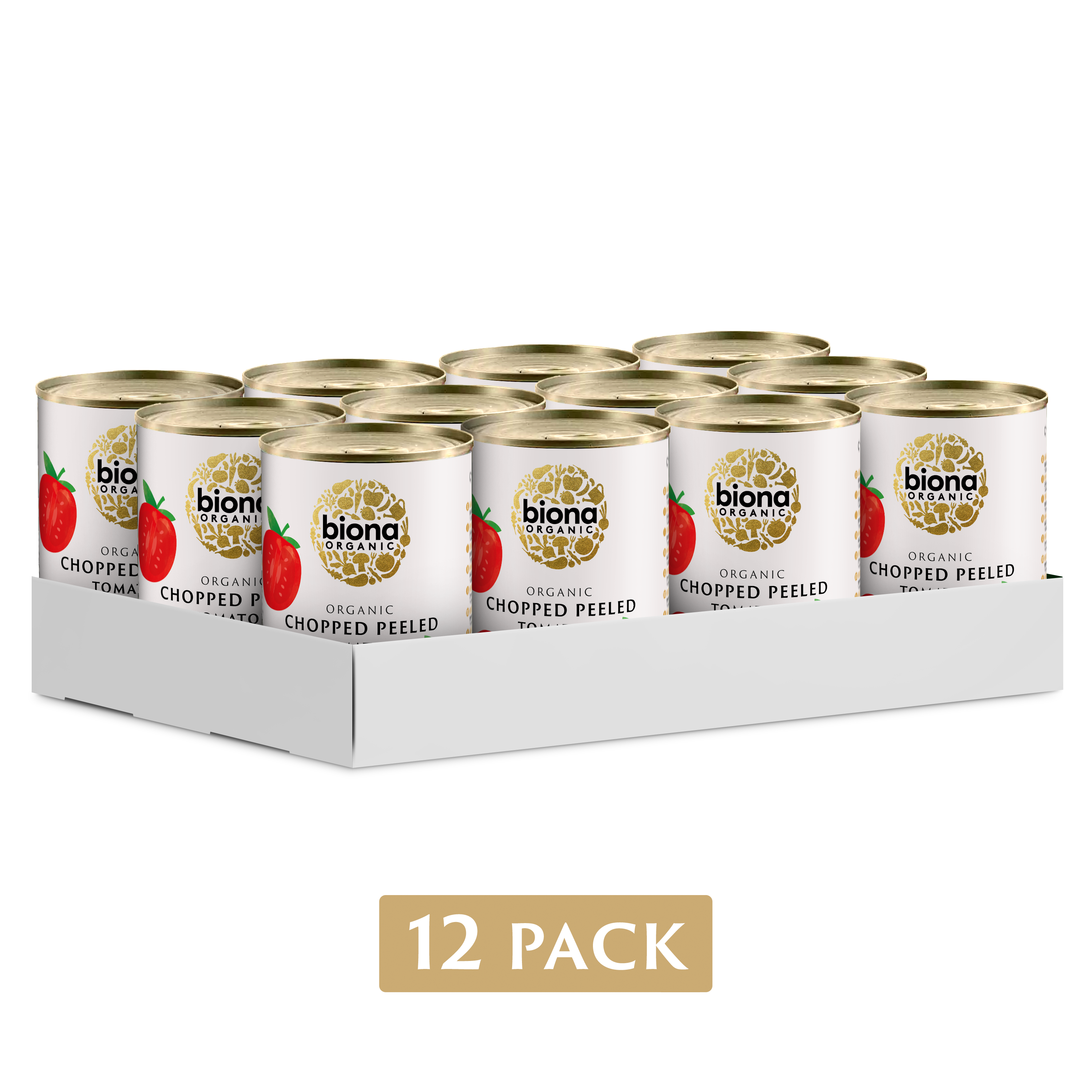CHOPPED TOMATOES 12x400g