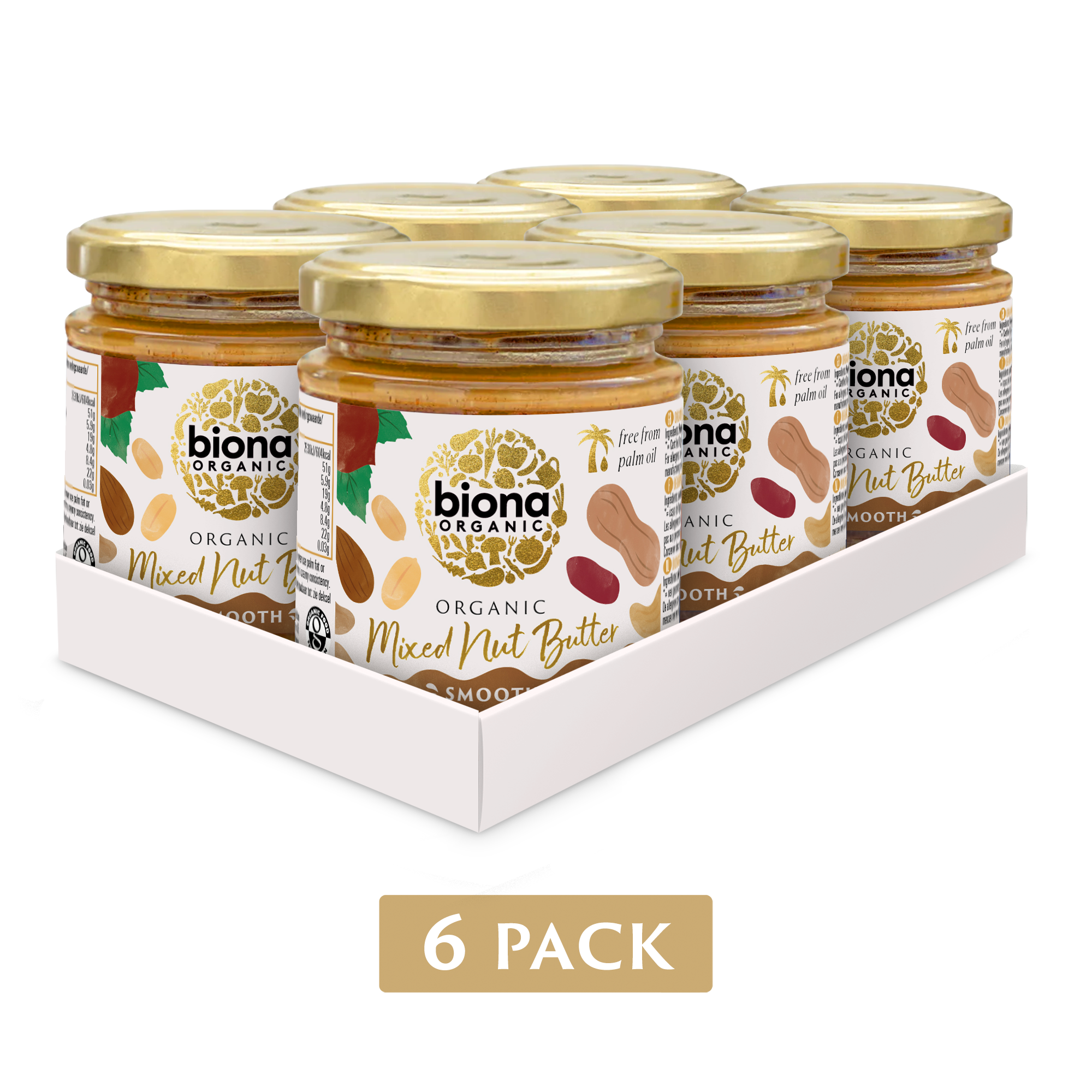 MIXED NUT BUTTER - 6 PACK