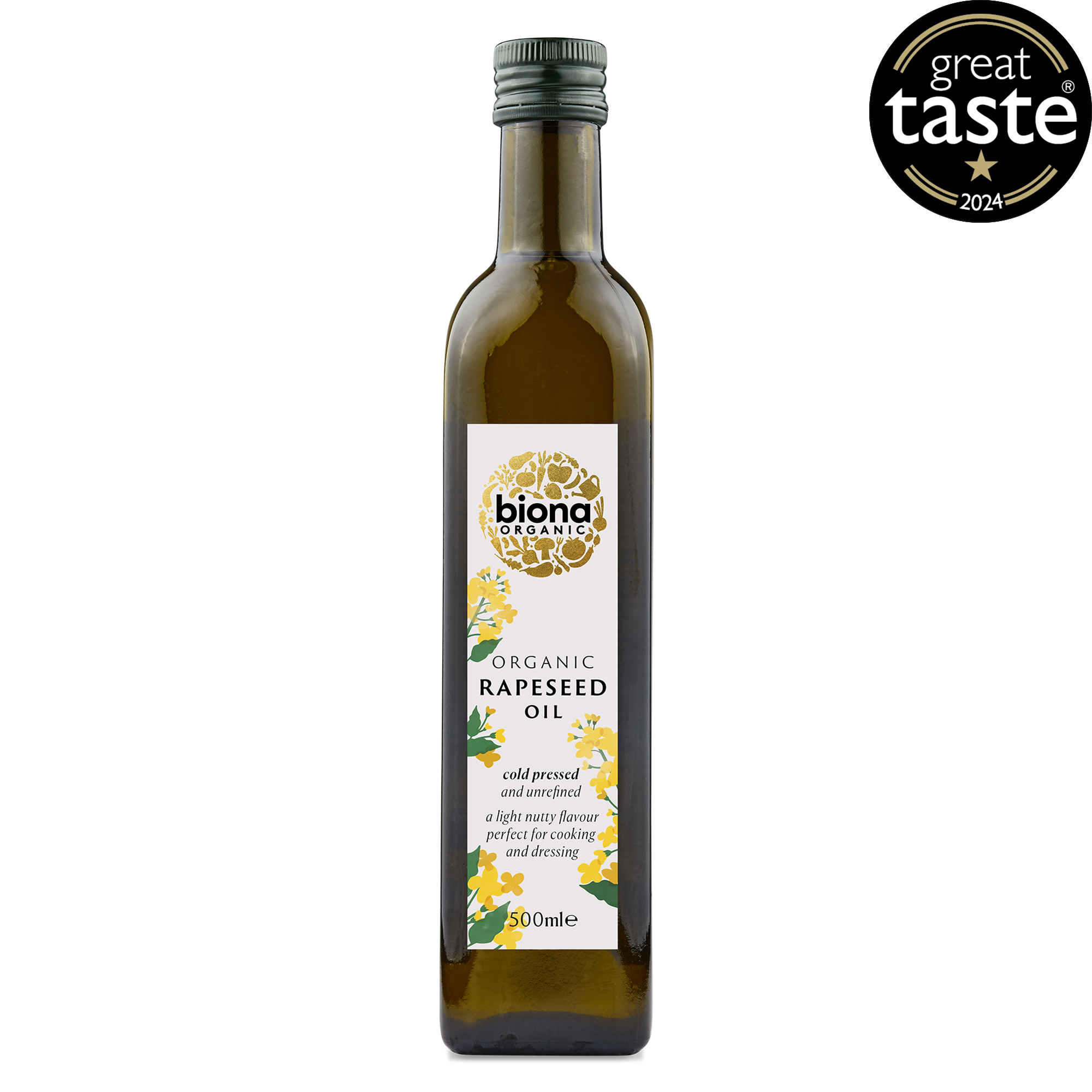 RAPESEED OIL  COLD PRESSED 500ml