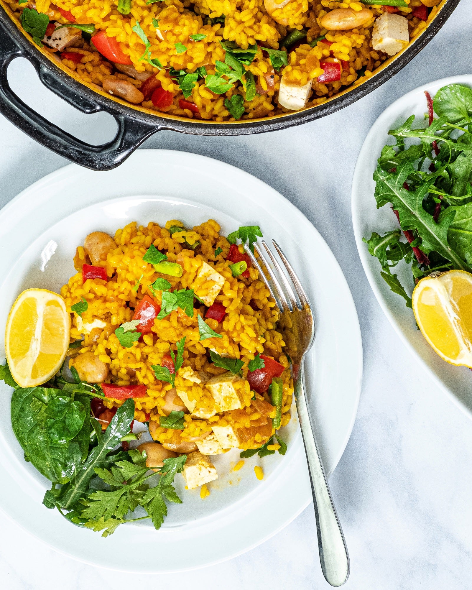 Vegan Butter Bean Paella Biona