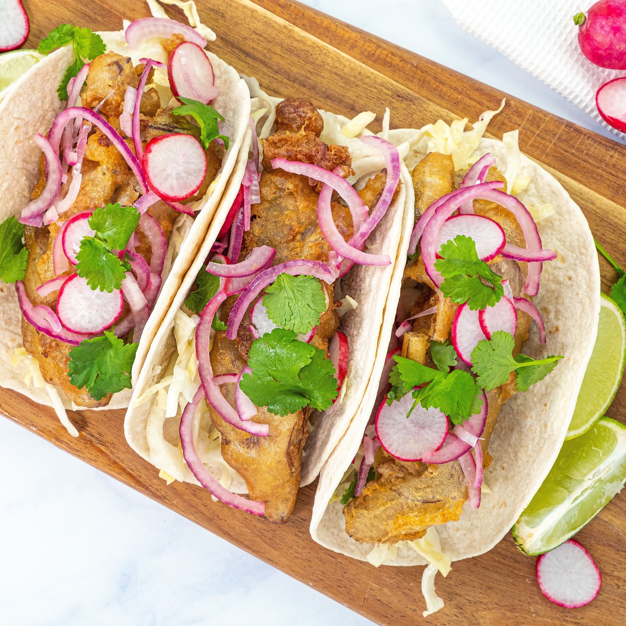 Vegan Banana Blossom 'Fish' Tacos – Biona