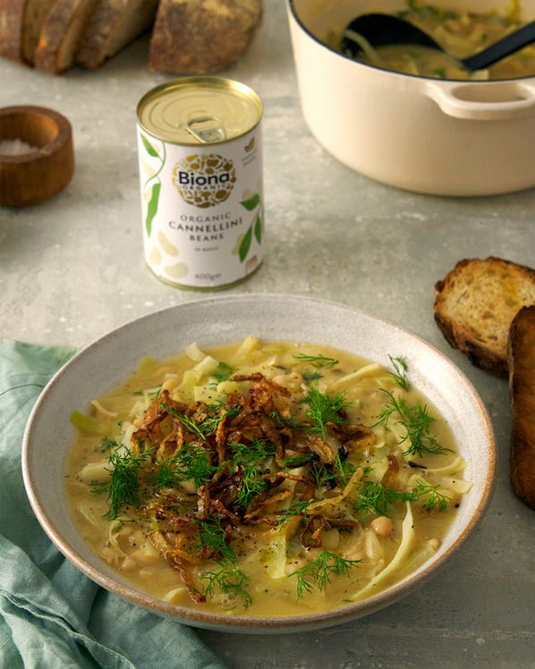 Autumnal Dilly Bean Stew – Biona