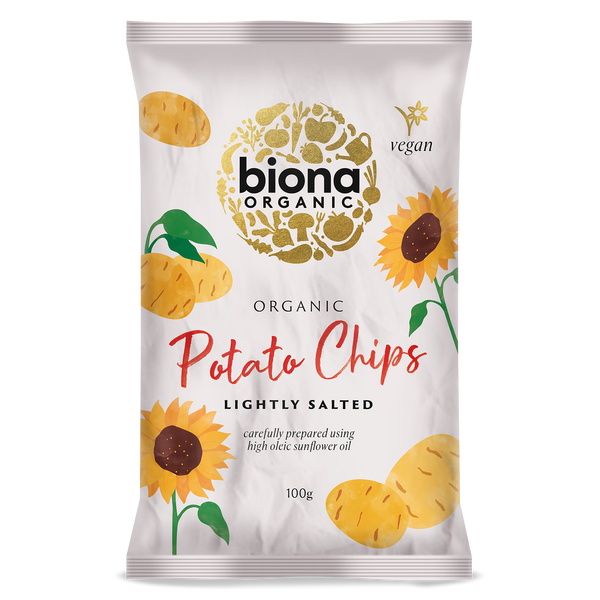 LIGHTLY SALTED POTATO CHIPS 100g