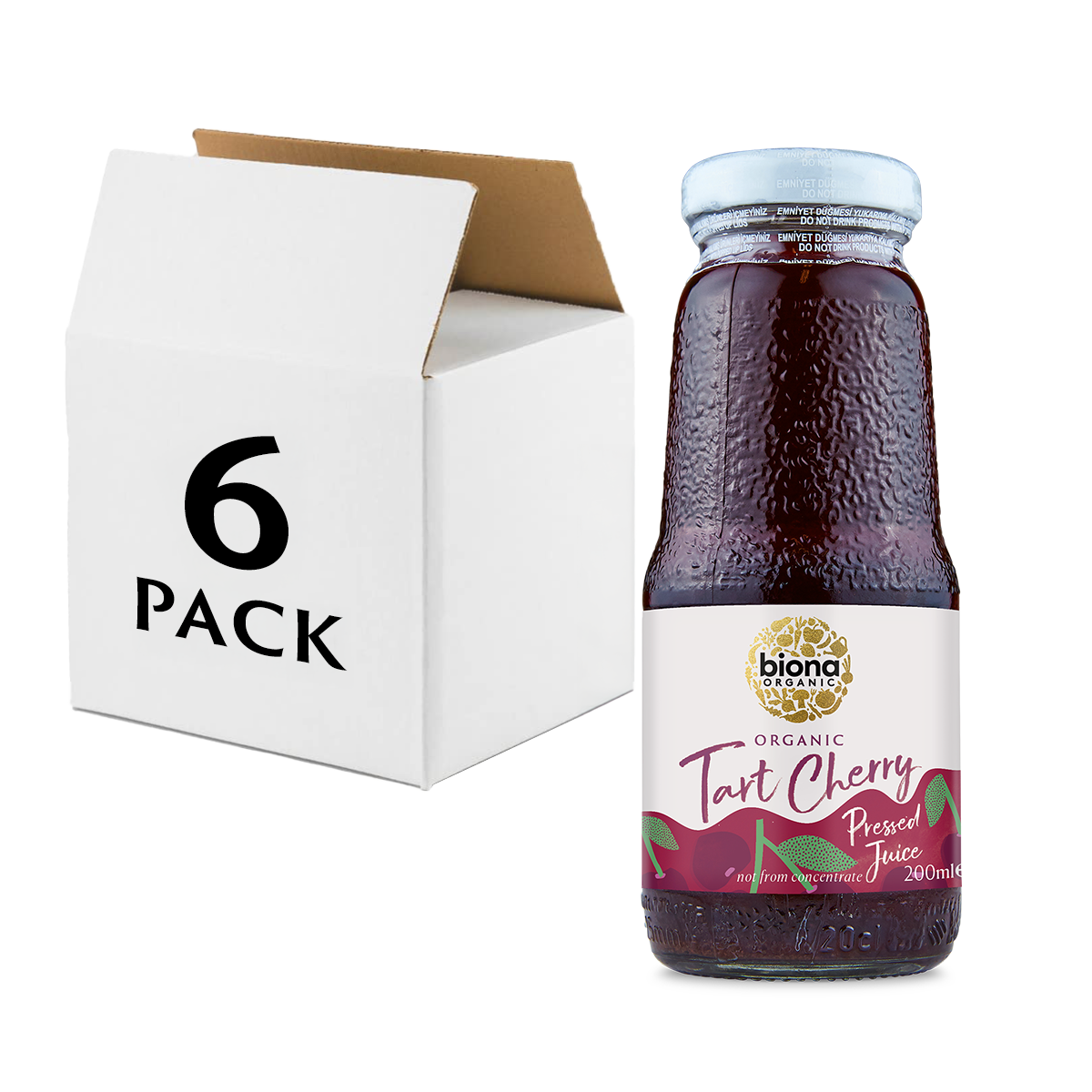 Tart Cherry Juice 200ml - 6-Pack