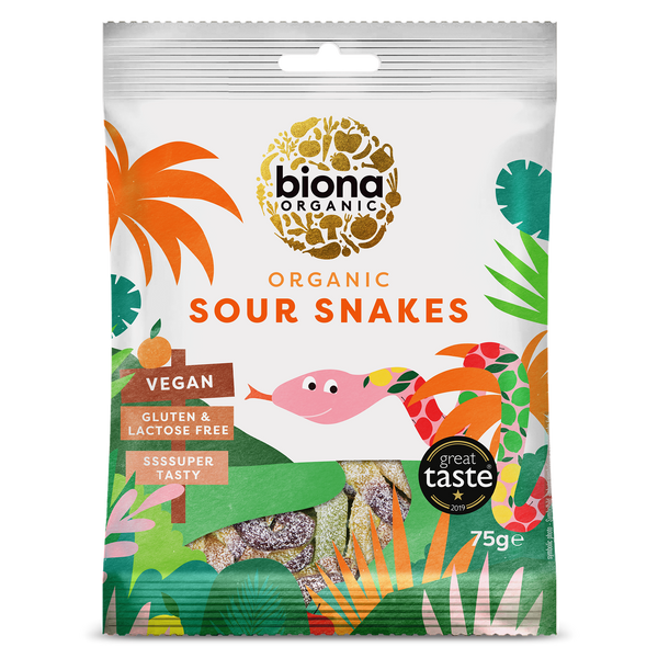 SOUR SNAKES 75g