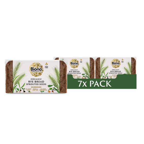 RYE BREAD SPROUTED SEEDS 7x500g