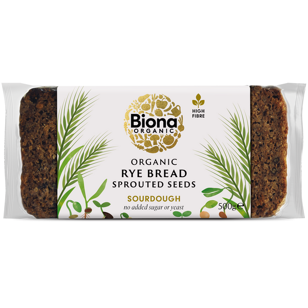 RYE BREAD - SPROUTED SEEDS
