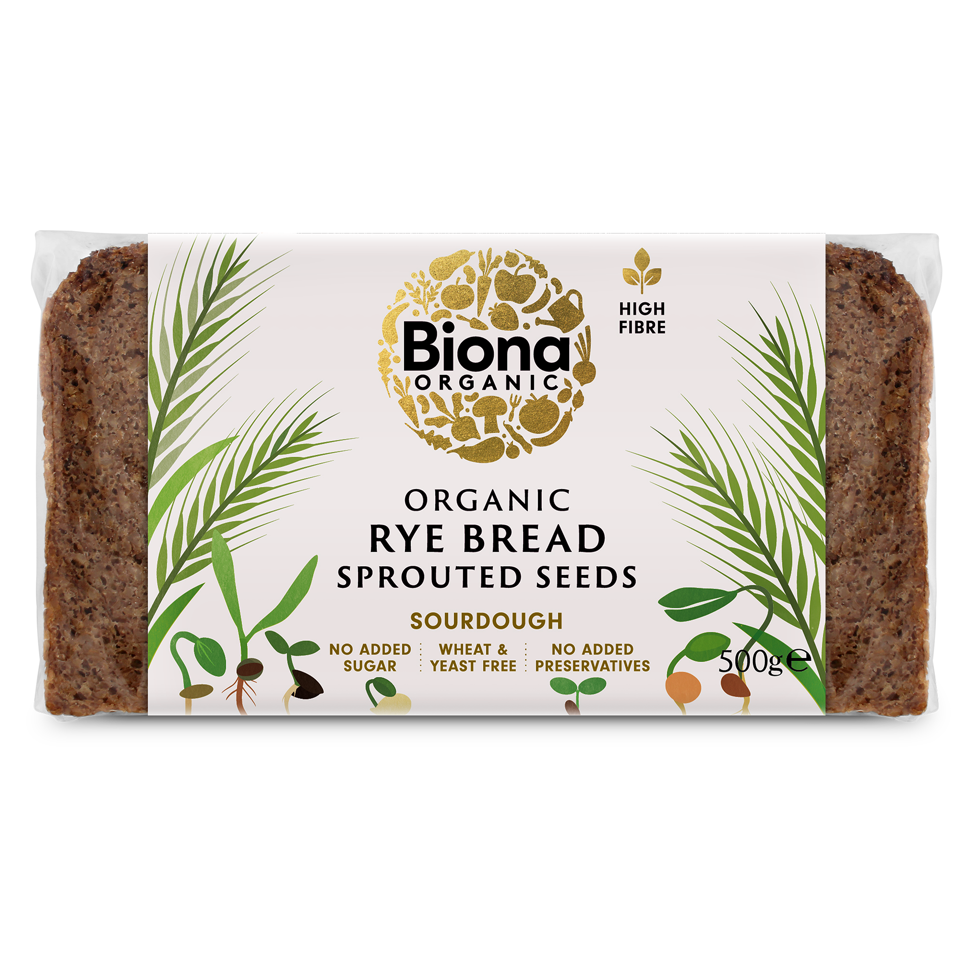 RYE BREAD - SPROUTED SEEDS