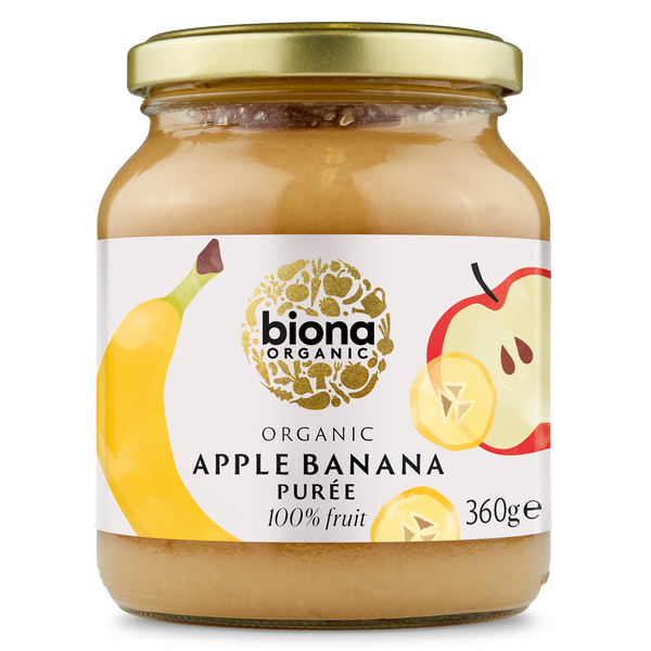 APPLE BANANA PUREE 360g