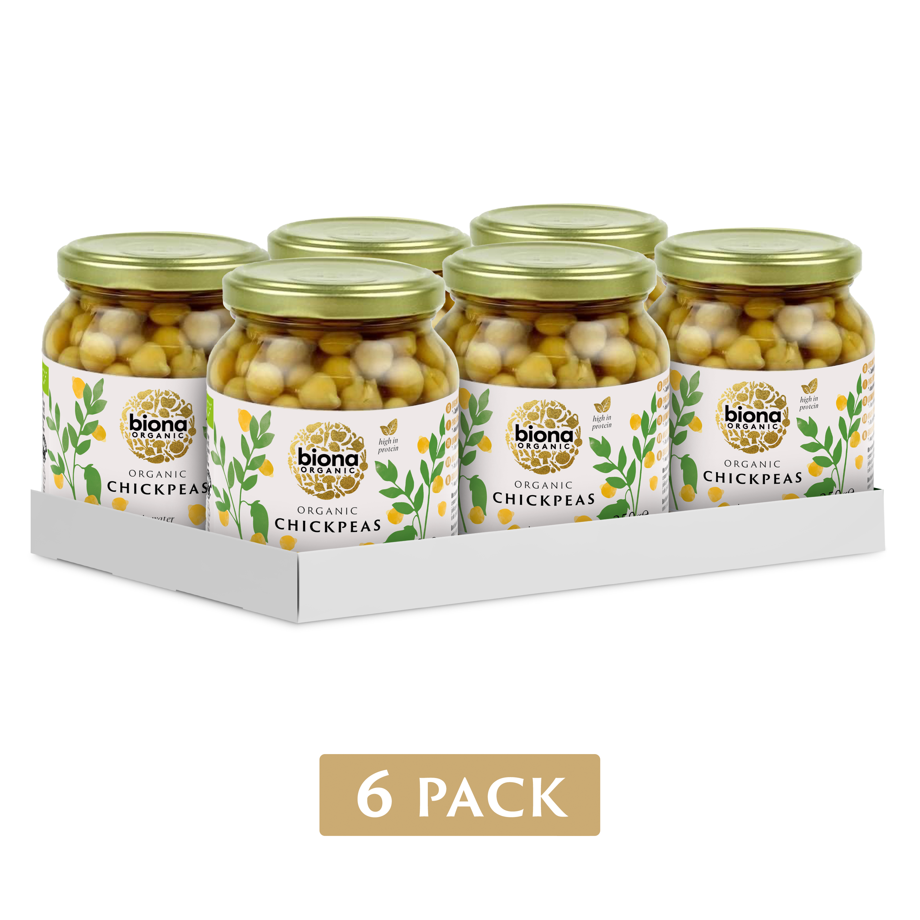 CHICK PEAS - 6 PACK