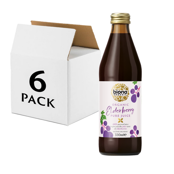 ELDERBERRY PURE JUICE 6x330ml