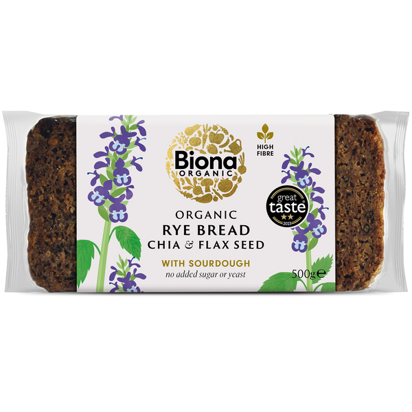 RYE BREAD - CHIA & FLAX