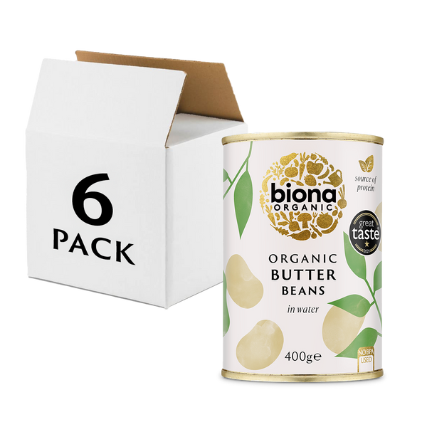 BUTTER BEANS 6x400g