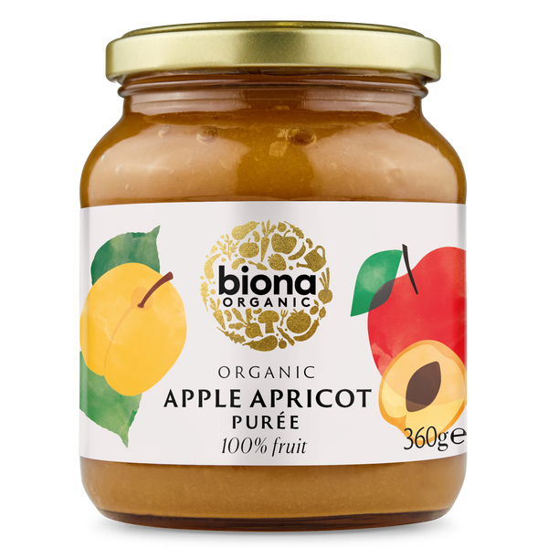 APPLE APRICOT PUREE 360g