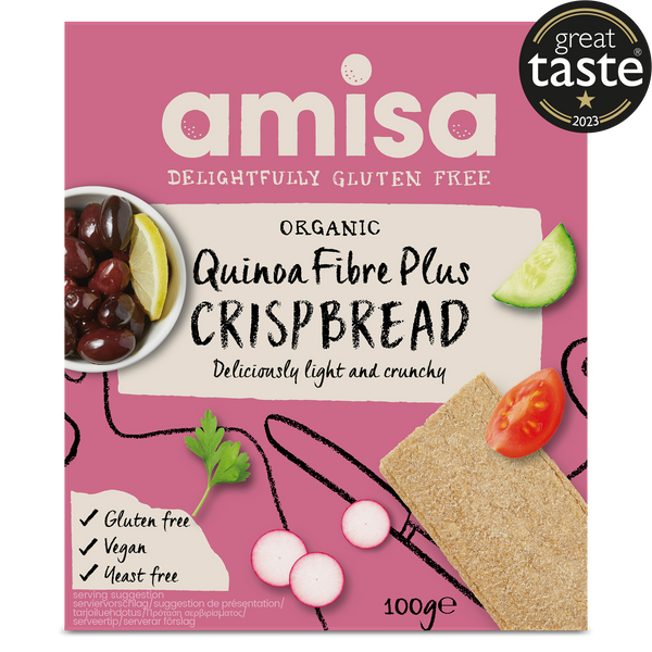 GLUTEN FREE QUINOA CRISPBREAD 100g