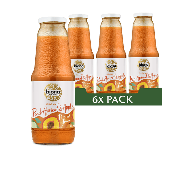 Peach, Apricot & Apple Juice 6x1L