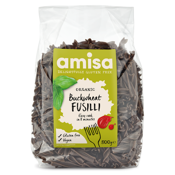 GLUTEN FREE BUCKWHEAT FUSILLI 500g