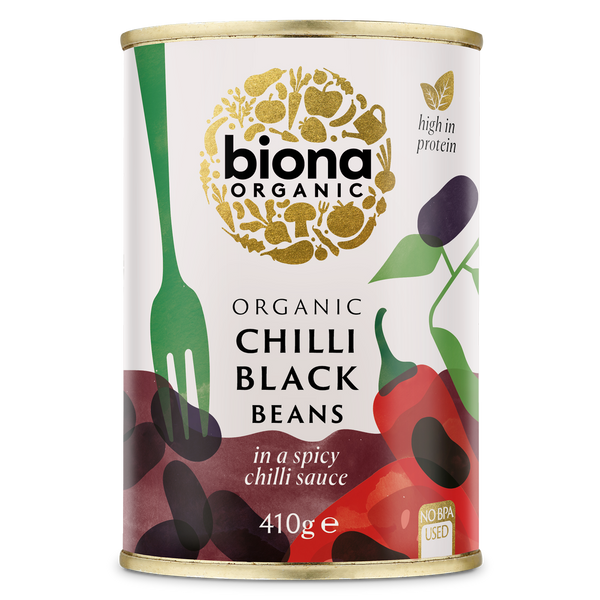 CHILLI BLACK BEANS 410g