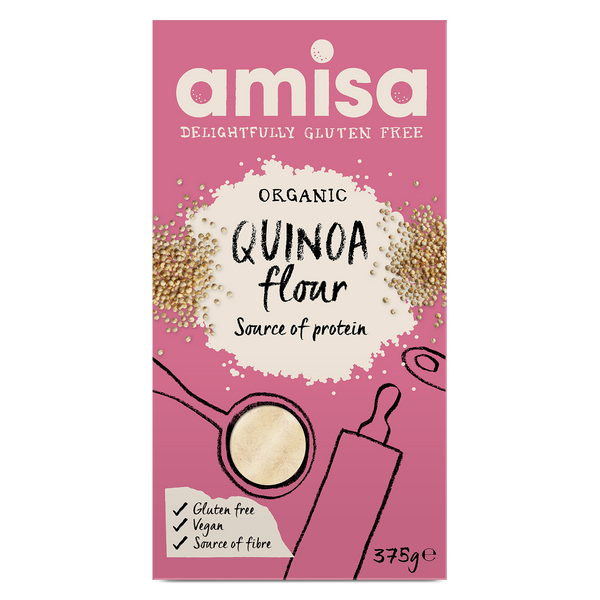 GLUTEN FREE QUINOA FLOUR 375g