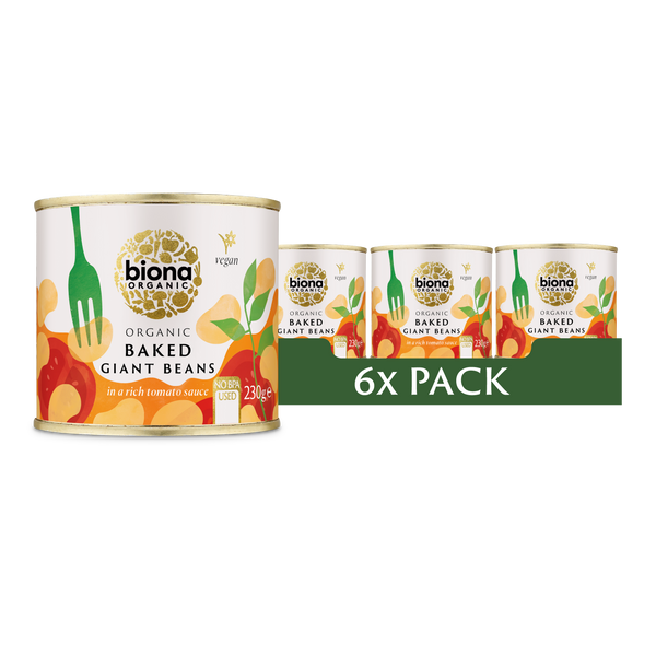 Giant Beans in Tomato Sauce 6x230g