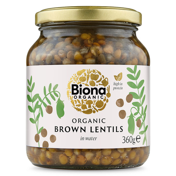 BROWN LENTILS 360g