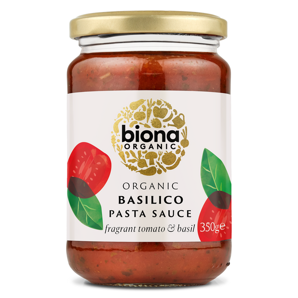 BASILICO PASTA SAUCE  TOMATO AND BASIL 350g