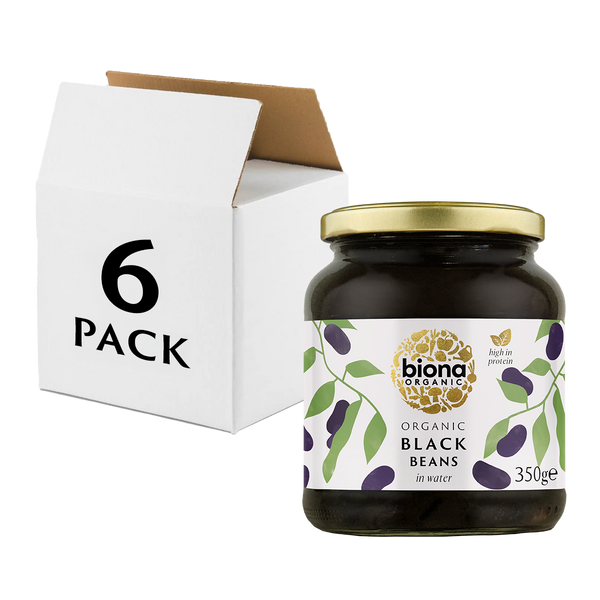 BLACK BEANS 6x350g