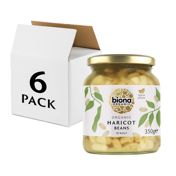 HARICOT BEANS 6x350g