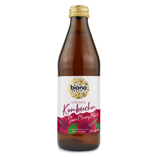 KOMBUCHA  CHERRY MINT 330ml