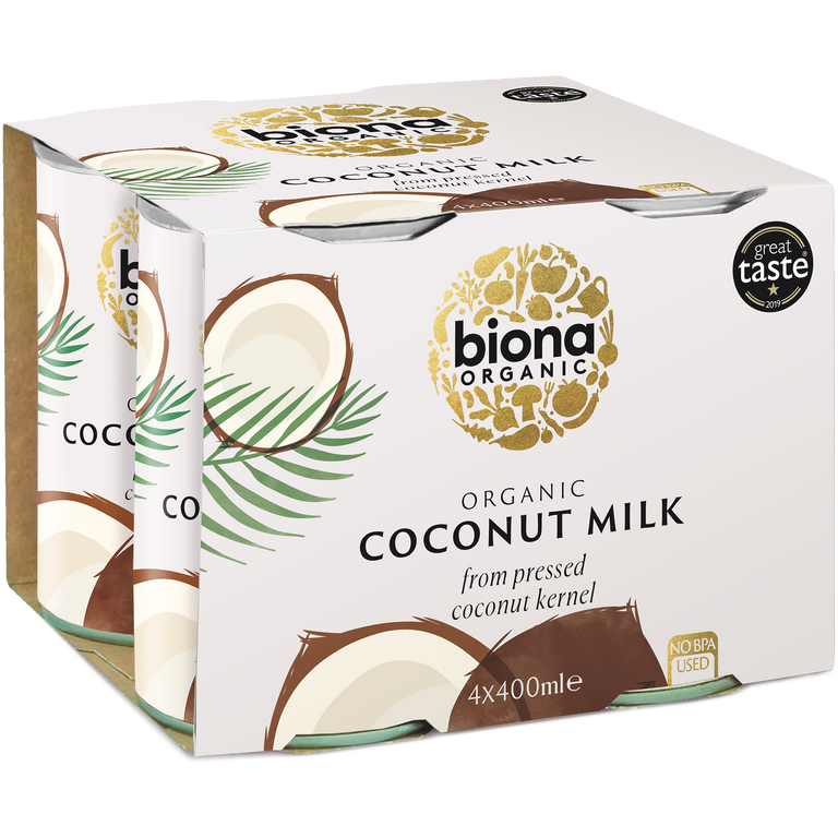 COCONUT MILK 4 PACK Biona