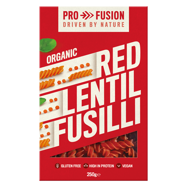 RED LENTIL FUSILLI 250g