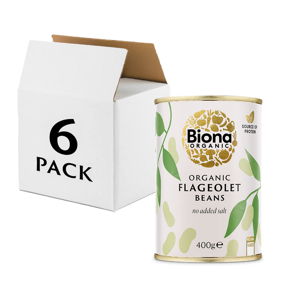 FLAGEOLET BEANS 6x400g