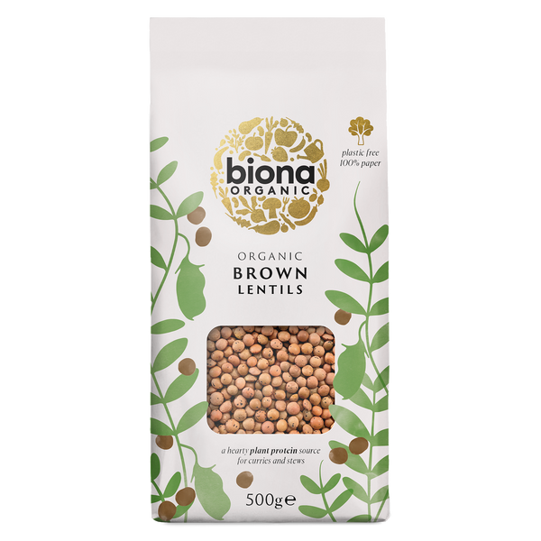 BROWN LENTILS 500g