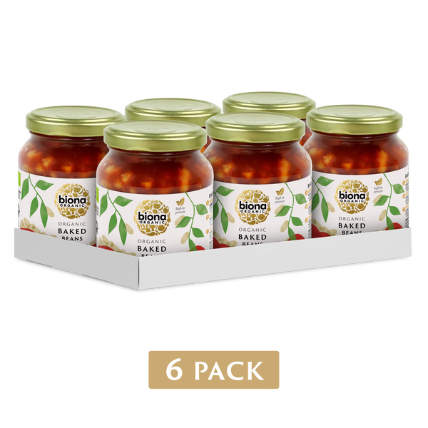 BAKED BEANS 6x350g