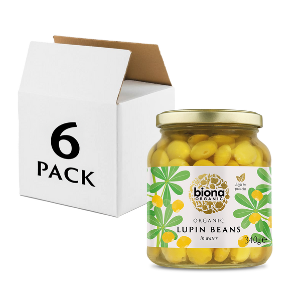LUPIN BEANS 6x340g