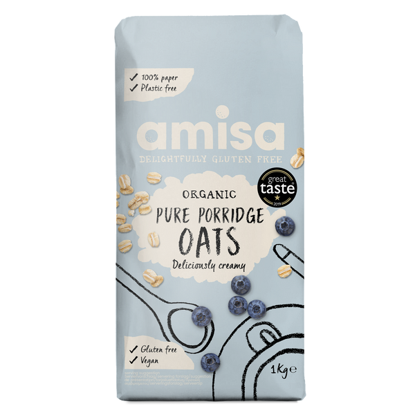 Gluten Free Pure Porridge Oats 1kg