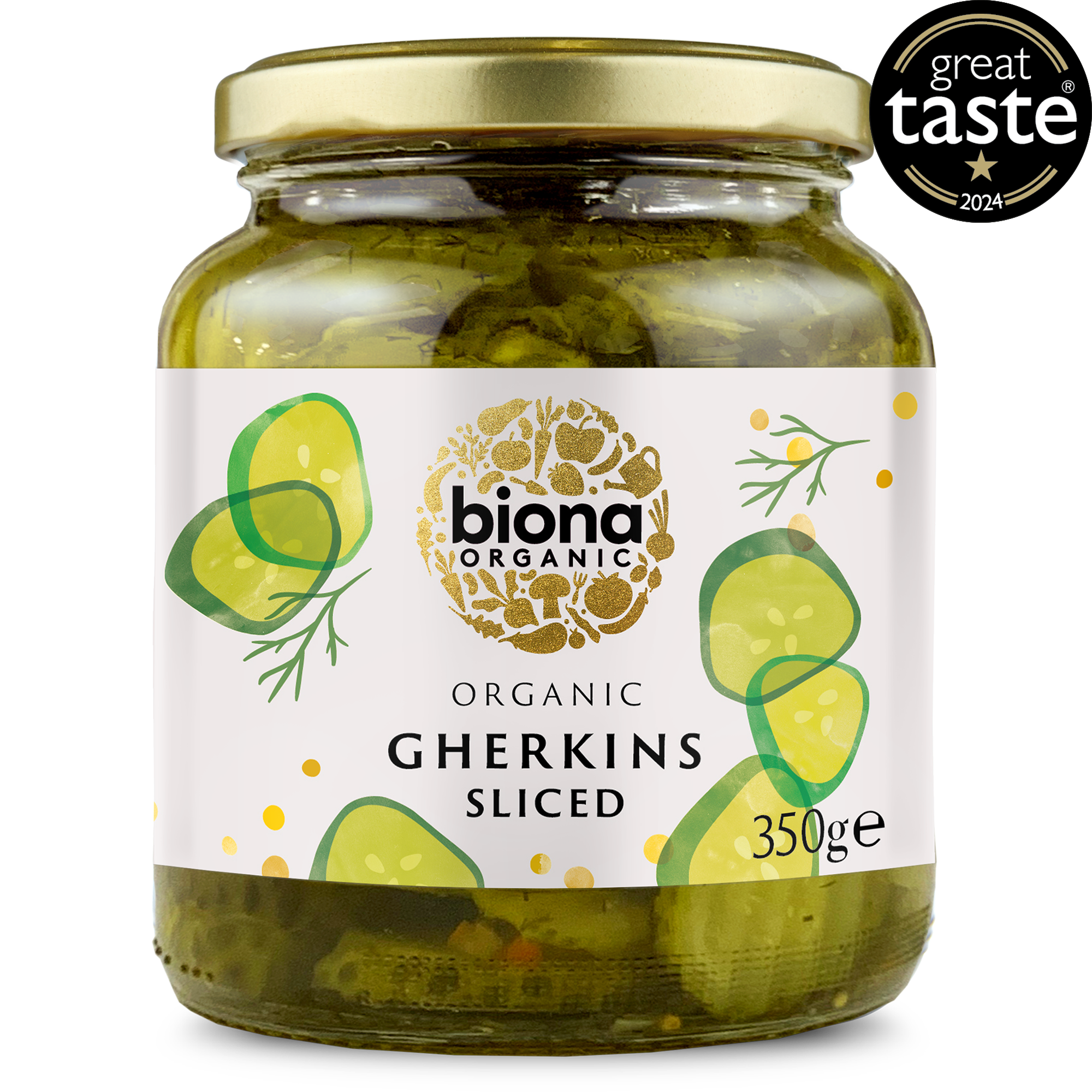 GHERKIN SLICES - 350g