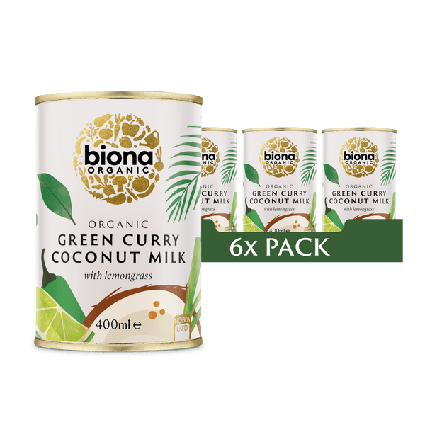 Green Curry Coconut Milk 6x400ml