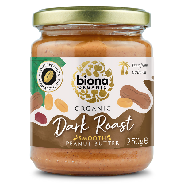DARK ROAST HIOLEIC PEANUT BUTTER SMOOTH 250g