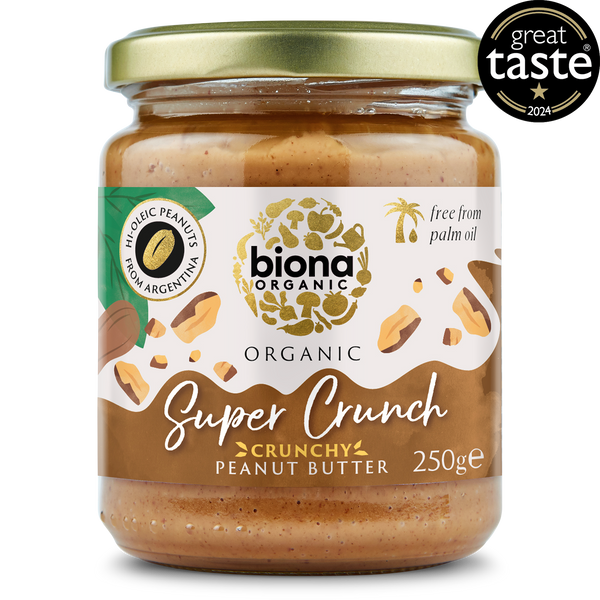 SUPER CRUNCH HI-OLEIC PEANUT BUTTER 250g