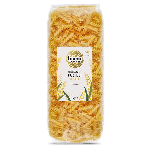 WHITE FUSILLI PASTA 1kg