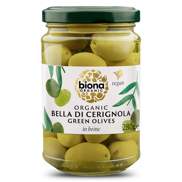 BELLA DI CERIGNOLA OLIVES IN BRINE 280g